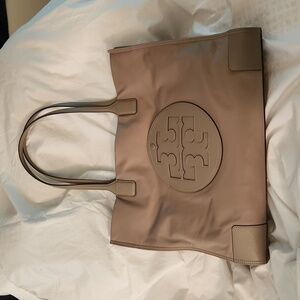 Gently Used Tory Burch Ella tote in gray heron
